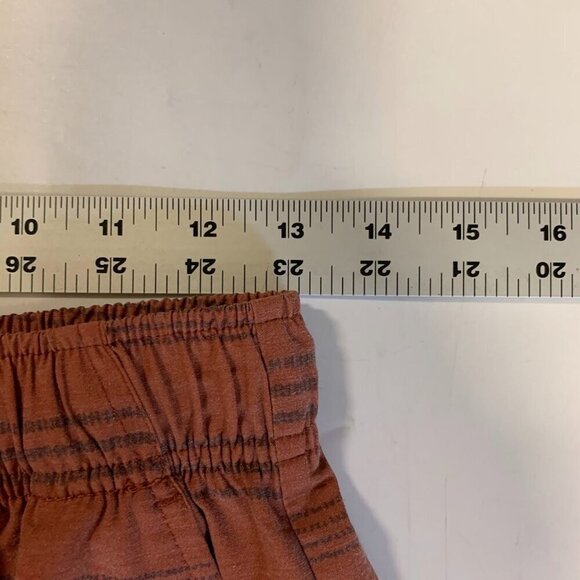 Prana men's  Metric E-Waist Red Clay Stripe 1969451 Boardshort Size S - Picture 11 of 13